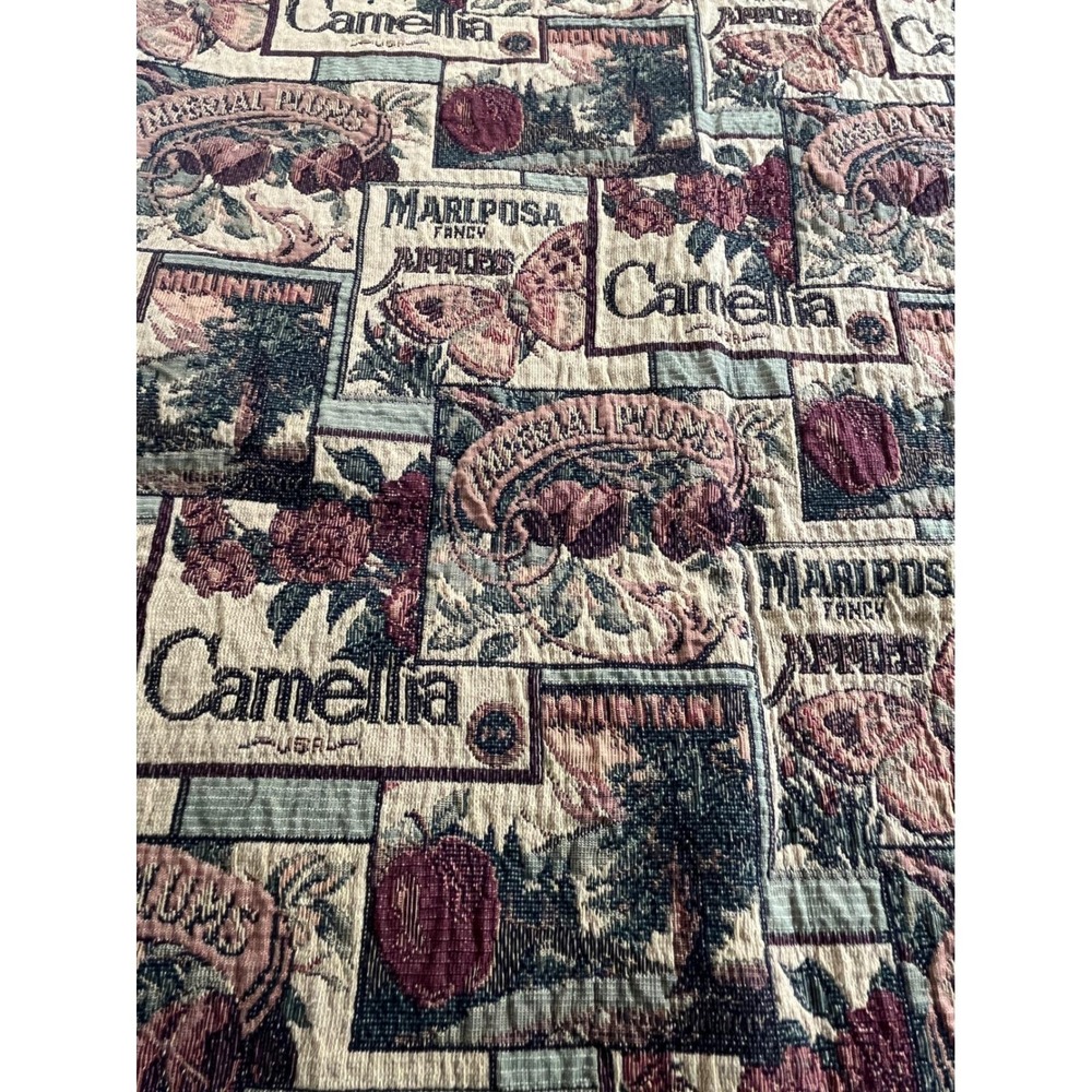 Labrador Retriever Tapestry Fabric Sample 24 x 56 Labradors Cozy at the Fire